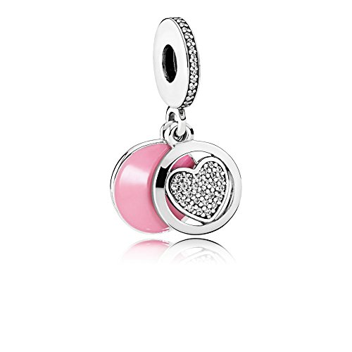 Colgante mujer plata auténtica con esmalte elegante acabado artesanal