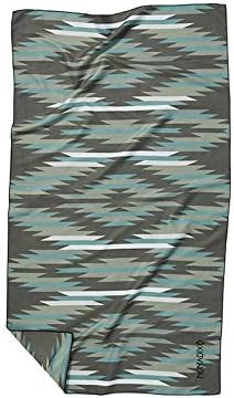 NomadixUltralight Towel - Quick Dry & Super Lightweight - Perfect As A Pack Towel to Save On Space - Made with Recycled Materials - Jackson Green - 30"x54"