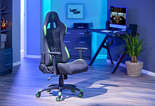 Gaming - Sedia da ufficio - Sedia ergonomica - nero e verde - Gaming Green - Sedia gaming - Immagine 1