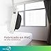 Imagen de TELKES Recogedor Persiana Empotrado Blanco con Cinta 18 mm x 5 m Carrete Cuerda Enrrollable Mecanismo de Muelle Interior Sistema Polea Rollo Tirador Recambio de Cajetin