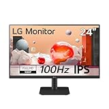 LG Monitor 24MS500 - FHD 1080p IPS 24 inch, 100Hz, 5ms, Office Display, Reader...