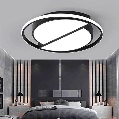 Plafonnier LED à intensité variable de 42 cm pour chambre moderne