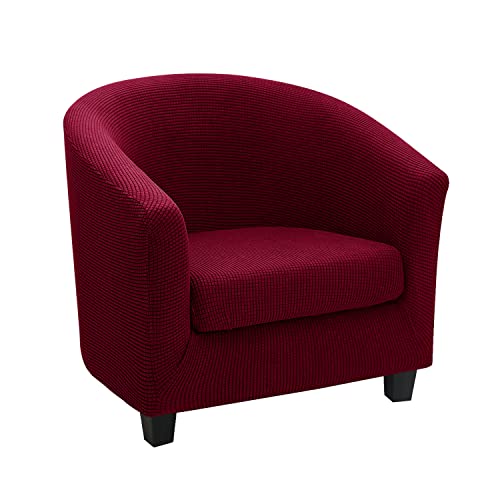Housse de fauteuil extensible noire lavable | Lot de 2 protections - 2