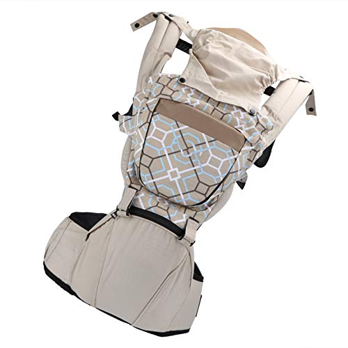 Draagzak Heupdrager Ergonomische Taille Kruk Babydrager Voorkant Pasgeboren Sling Wrap Katoen Comfortabele… - Image 5
