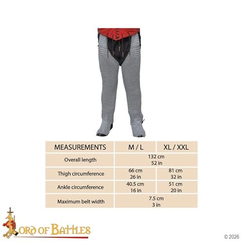 Chaussures médiévales en cotte de maille pour reconstitution - 2