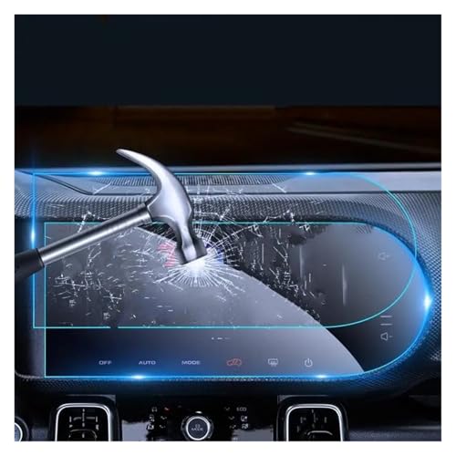 Protection d'écran en verre trempé pour GPS et navigation auto Haval Dargo - 3