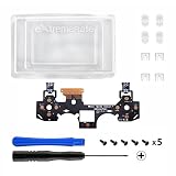 eXtremeRate Tactile Version Clicky Hair Trigger Kit dla ps4 kontrolera Przyciski Naramienne, Niestandardowe Dotykowe Przyciski Wyzwalające Zderzak dla ps4 kontrolera Slim Pro, Zestaw Click Mouse dla ps4 kontrolera CUH-ZCT2