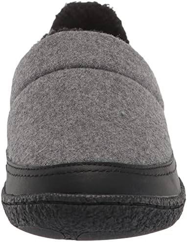 Dr. Scholl's Mens Trevor Slipper Dark Grey Flannel 10 M | Image 1
