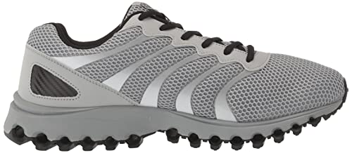 Image of K-Swiss mens Tubes Scorch Training Shoe Sneaker, Gray /Black /White, 9 US
