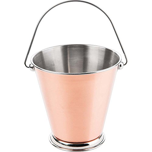 Seau de service extérieur cuivre Ø12cm pour table
