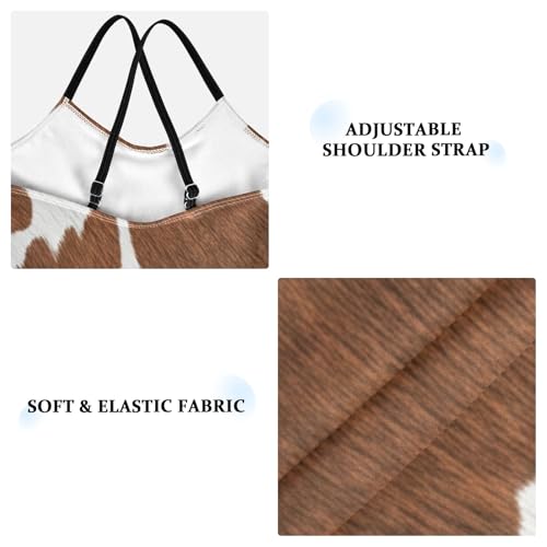 CHIFIGNO Cow Spots Bathing Suits Girls, Toddler Girl One Piece Swimsuit Sport Summer Beach Swimwear for 3 Years Old3