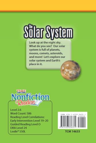 Image of The Solar System - Easy-to-Read Solar System Book for Kids Ages 5-7