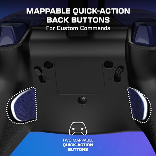 Image of Turtle Beach Rematch Advanced Wired Gaming Controller for Xbox & PC | Xbox Series X|S, Xbox One, PC, 2 Remappable Buttons, Hall-Effect Triggers, Audio Controls, Image Shifting Design, Dark Cosmos
