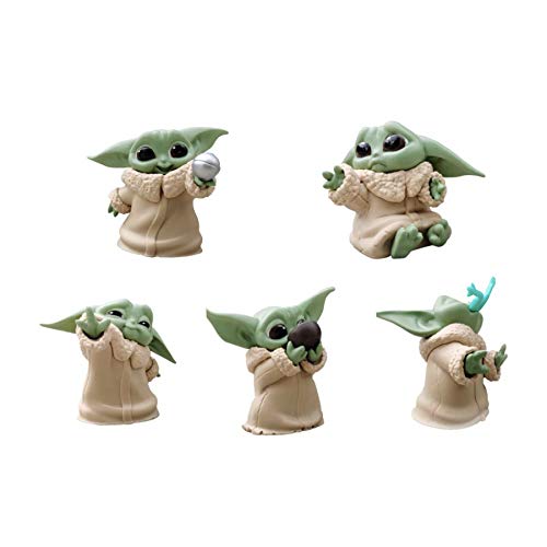 Star Wars The Bounty Collection The Child Collectible Toys 2.2-Inch The Mandalorian Baby Yoda Dont Leave, Ball Toy Figure 5-Pack