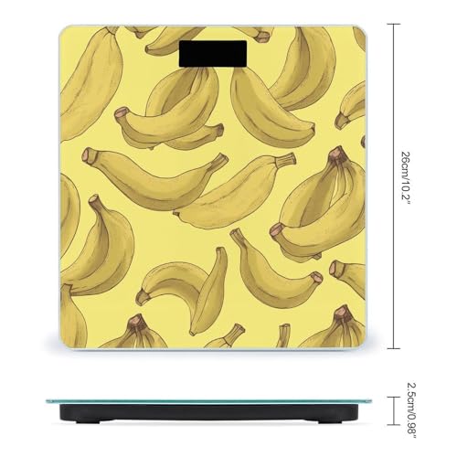 Báscula Digital para Peso Corporal con Diseño Banana miniatura 2