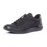 Calvin Klein Men's Macabee Brushed Leather/Blstc Nyl Oxford