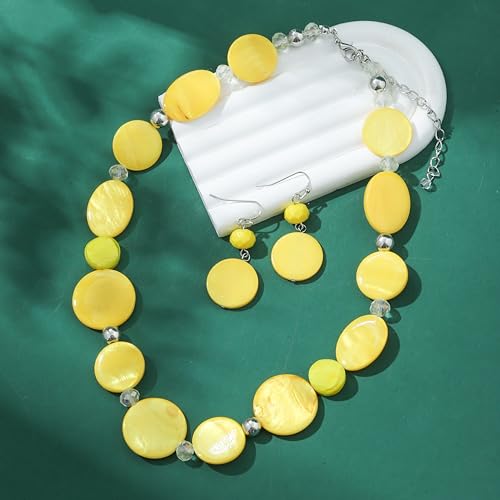 Collier à grosses perles colorées chic : bijou tendance de créateur - 4