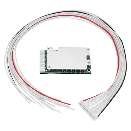 Create idea BMS 13S 48V Li-Ion Lithium PCB Protection Board 20A Battery Balance Protection Circuit Board Charge Protection Board Battery Cell Suitable for Electric Motorcycles