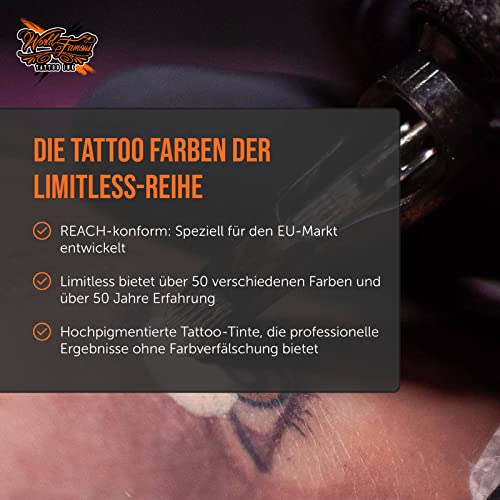 Tattoo-Farbe World Famous Ink Limitless für professionelle Anwendungen