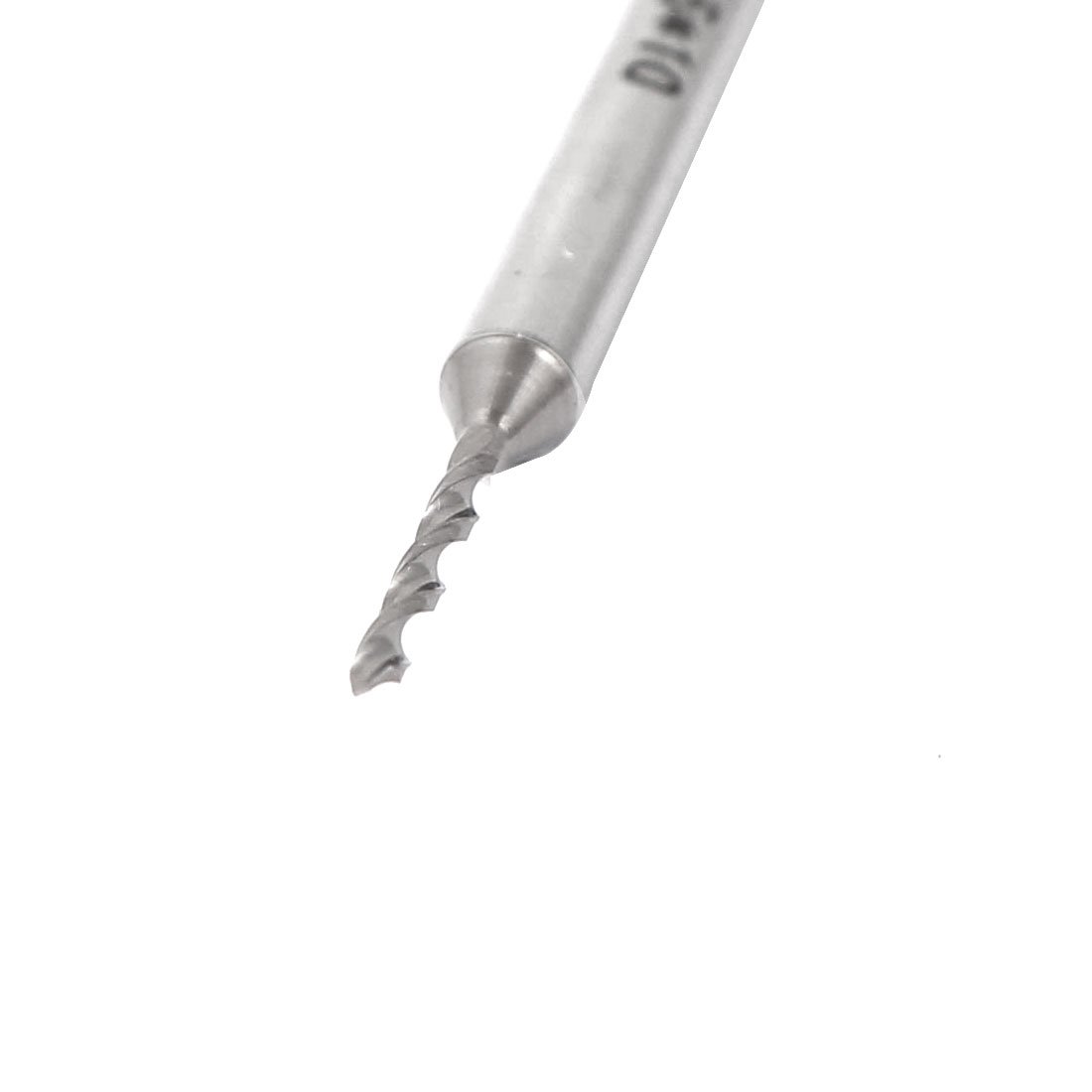 Aexit 1.15mm x Fuses 10.5mm x 3.175mm Spiral Flute Carbide PCB Micro Drill Bits PCB Fuses 6 Pcs