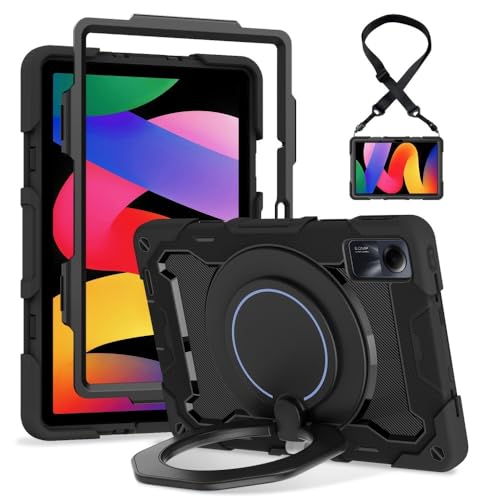 Coque Xiaomi Pad 7 pour le travail et les trajets avec sangle et support