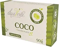 Kit com 3 Unidades Sabonete Vegetal Alquiverde de Coco 90g – Natural, Hidratante, Nutritivo e Cuidados Diários com a Pele