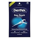 DenTek Complete Clean Easy Reach Floss Picks, No Break & No Shred Floss, 75 Count