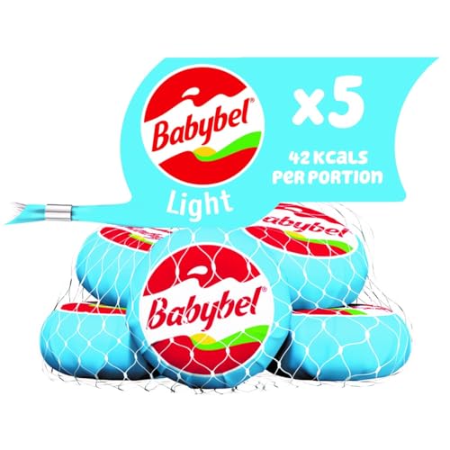 Mini Babybel Light Cheese Snack Pack of 5 pieces 100g