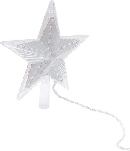 OSALADI De para Exteriores Adornos Navideños para Exterior Decoración De Para Exteriores Estrella de Navidad Decoración de árbol de Navidad