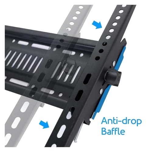Support mural pour téléviseur à écran plat inclinable charge 50kg - 5