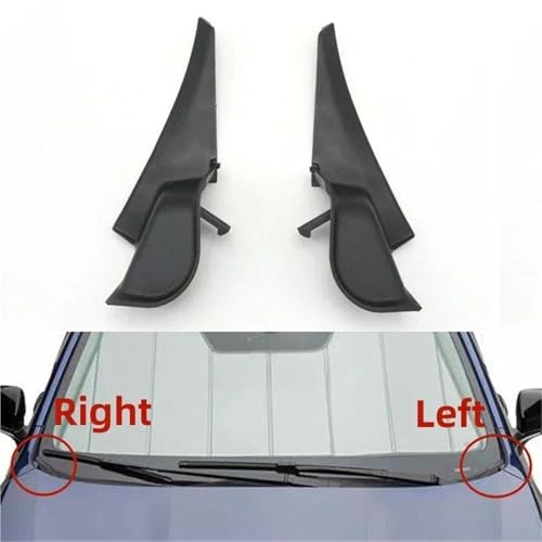 Panel drenaje de limpiaparabrisas delantero izquierdo para Subaru Outback 2004-2009 6