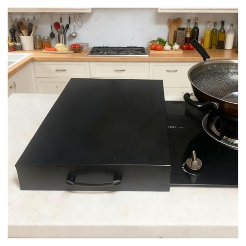 Gas Stoves Top Cover Hob Cover Board Heat Insulation and Anti-Scalding for Countertops, Gas Stoves and Expanding Kitchen Space(35x45x7cm/13.78x17.72x2.76in)