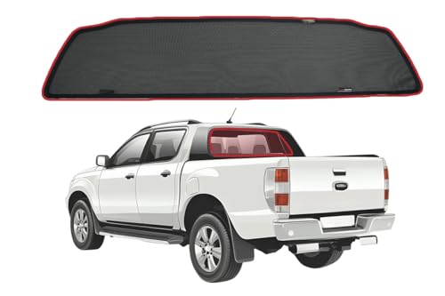 Pare-soleil arrière Ford Ranger T6 2011-2022 sur mesure Snap Shades
