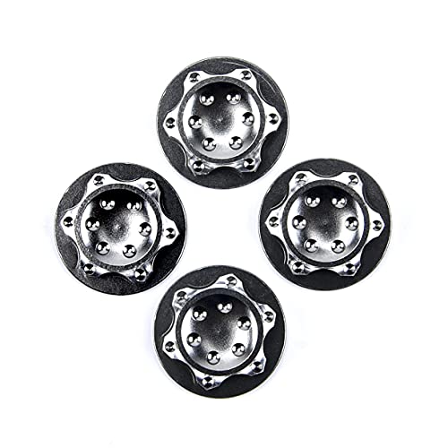 Zeckteck 1/8 Rc Car 17Mm Hex Wheel Nut Anti-Skid Dust Lock Nuts Adapter For Rc Off-Road Truck Redcat Losi Wheel And Tire Accessories #TOP5
