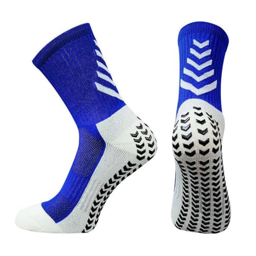 Soccer Grip Socks Non-Slip Sports for Men Hospital Yoga Training 1-Pair Anti-Skid