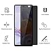 GLBLAUCK [2 Pack] for Samsung Galaxy Z Fold 7 5G Privacy Screen Protector, Anti-Spy 9H Hardness Case Friendly Tempered Glass Screen Protectors for Samsung Galaxy Z Fold 7 5G 2025