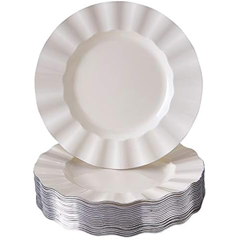 Silver Spoons Elegant Salad Plates Set Cover