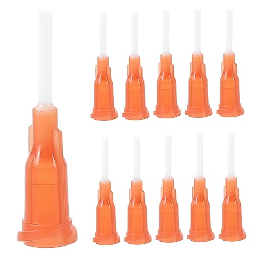 Unomor 50pcs Tips for Adhesive Glue Easy to Use and Clean Industrial Dispensing