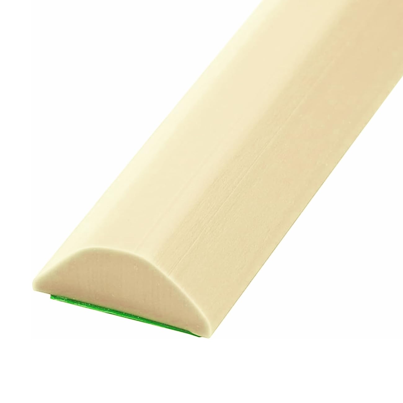 Striscia di barriera per doccia impermeabile, autoadesiva, in silicone, guarnizione per doccia per soglia della doccia, protezione dei bordi del piatto doccia (120 cm, cachi)