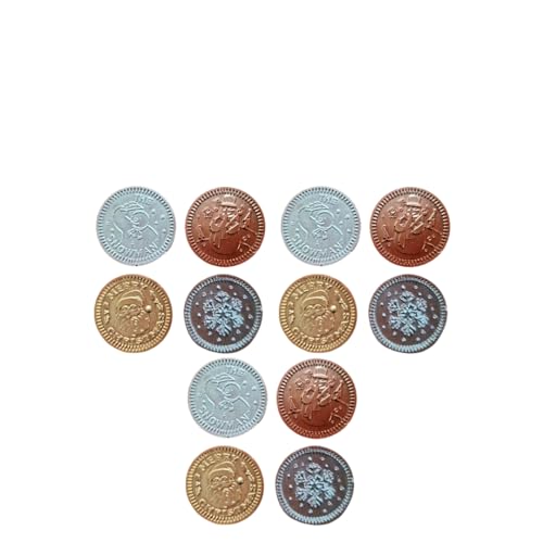 Vegan Chocolate Christmas Coins (Vegan Milk Chocolate (plant based))