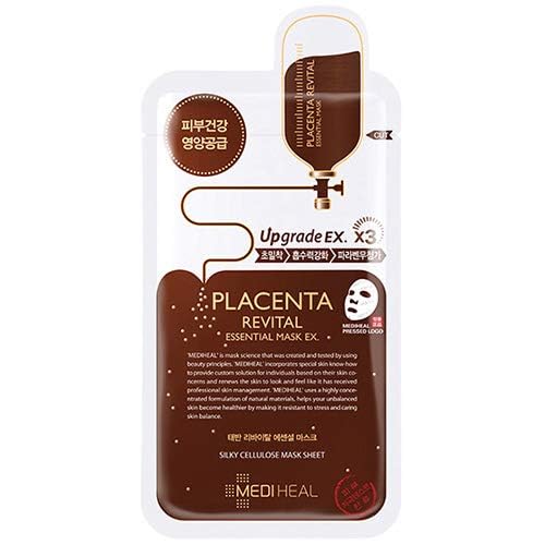 fBq[ [؍RX Mediheal] vZ^ oC^ GbZV }XNREX 畆N^h{ (20) Upgrade Mediheal Placenta Revital Essential Mask 20 piece. [