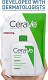 CeraVe Hydrating Cleanser with Refill – With Hyaluronic Acid & 3 Essential Ceramides – Gentle Face & Body Wash for Normal to Dry, Sensitive Skin (473ml + 473ml Refill) - Image 7