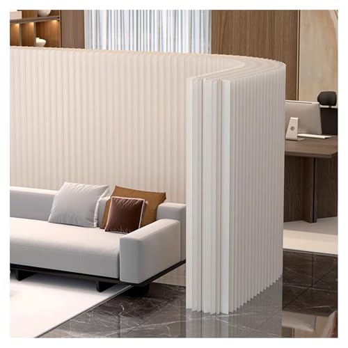 Cloison de séparation en papier pliable 200x200 cm pour bureau et maison