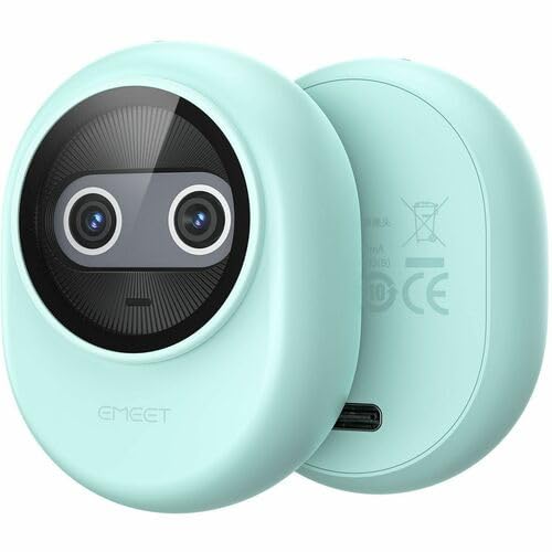 EMEET Piko (Green) - Dual-lens Webcam with one 4K Image Collection Lens and one AI Assist Lens, Boosting color accuracy, face recognition, and ultra-fast focus. 3 MEMS Mics power 3 Voice Modes for Mee-image-45