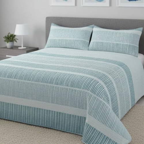 Colcha BOUTI premium reversible 180 cm verde Napoles de diseño textil exclusivo 3