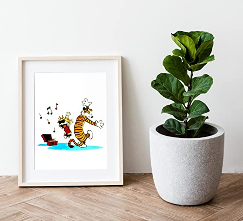 Calvin Hobbes poster - Calvin and Hobbes wall art - Classroom decorations - Calvin and Hobbes nursery decor - Calvin and Hobbes merchandise