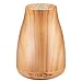 Produktbild LuftbefeuchterÖle Diffusor Holzmaserung Aroma Luftbefeuchter 100 ml bunte kreative Mini Luft Ultraschall Aromatherapie Maschine - gelbUltraschall Duft Humidifier