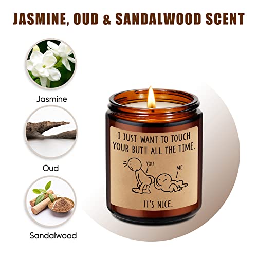 Gspy Funny Love Candle - Romantic Gifts, Naughty Gifts For Boyfriend Girlfriend, Couples Gifts For Husband Wife - Cute Anniversary, Fathers Day, Mothers Day, Birthday Gifts For Her, Him, Men, Women #TOP1