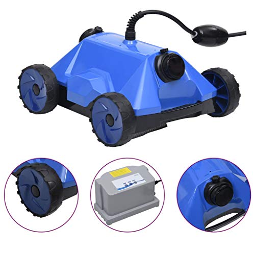 Preisvergleich Produktbild Goliraya Poolroboter Poolreiniger 48 x 46 x 31,7 cm Blau
