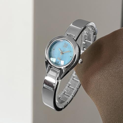 Montre à quartz analogique chic à chiffres romains finition premium